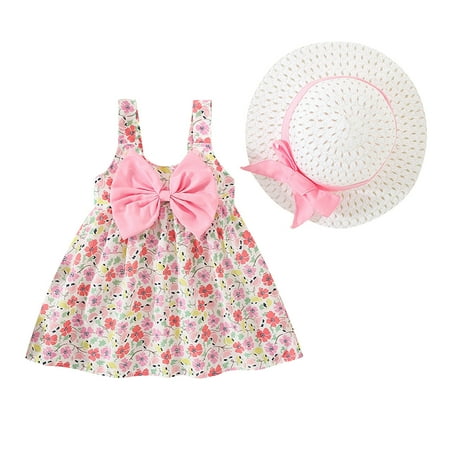 Sngxgn Girls Dress Ladybug Polka Dot Bow TiePlus Size Summer Dress Pink 6-12 Months
Sngxgn Girls Dress Ladybug Polka Dot Bow TiePlus Size Summer Dress Pink 6-12 Months