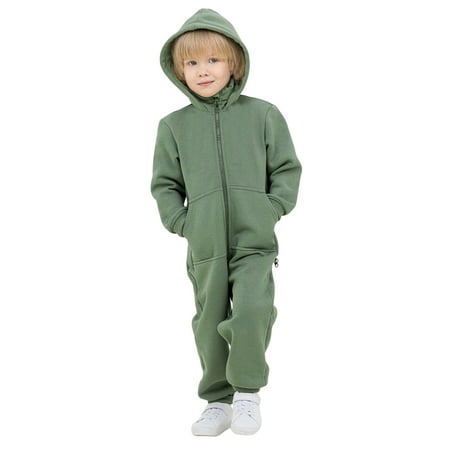Genuiskids Matching Family Jumpsuit Solid Long Sleeve Zipper Hooded One-Piece Romper Parent-Child Clothes for Fall Winter
Genuiskids Matching Family Jumpsuit Solid Long Sleeve Zipper Hooded One-Piece Romper Parent-Child Clothes for Fall Winter