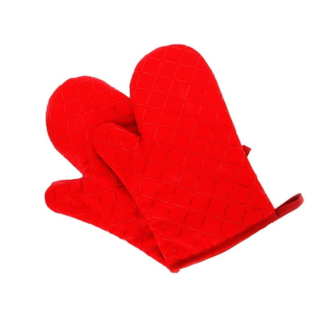 Rosarivae 2PCS Kitchen Oven Gloves Heat Resistant Microwave Baking Mitt Cooking Tool for Home Restaurant (Red)
Rosarivae 2PCS Kitchen Oven Gloves Heat Resistant Microwave Baking Mitt Cooking Tool for Home Restaurant (Red)