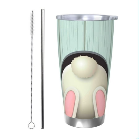 Vsdgher White Bunny Bottom And Easter Eggs 20 Oz Stainless Steel Vacuum Insulated Travel Mug Coffee Cup for Home Office Outdoor Works Great for Ice Drinks and Hot Beverage -Straw Two-piece Set
Vsdgher White Bunny Bottom And Easter Eggs 20 Oz Stainless Steel Vacuum Insulated Travel Mug Coffee Cup for Home Office Outdoor Works Great for Ice Drinks and Hot Beverage -Straw Two-piece Set