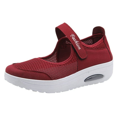keusn non slip shoes for women women s fashion casual mesh breathable lightweight shoes walking shoes sport running shoes red size 5.5
keusn non slip shoes for women women s fashion casual mesh breathable lightweight shoes walking shoes sport running shoes red size 5.5