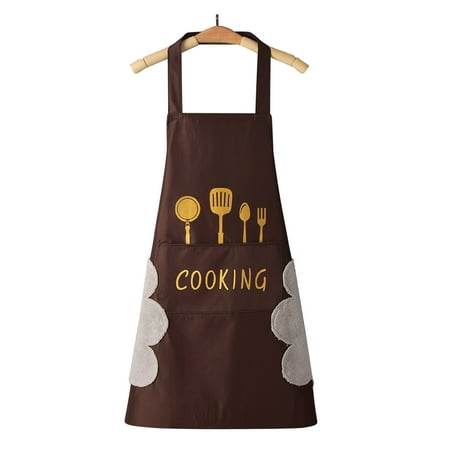 Men Women Home Hand Wiping Oil-Proof Gardening Catering Kitchen Apron