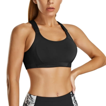 CtriLady Women s High Impact Sports Bras Racerback Wireless Front Adjustable Workout Bra Push Up Crop Yoga Top(Black Small)
CtriLady Women s High Impact Sports Bras Racerback Wireless Front Adjustable Workout Bra Push Up Crop Yoga Top(Black Small)