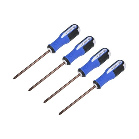 Uxcell 6mm Phillips PH2 Magnetic Screwdriver 5 S2 Steel Round Shaft Black+Blue+White Handle 4 Pack
Uxcell 6mm Phillips PH2 Magnetic Screwdriver 5 S2 Steel Round Shaft Black+Blue+White Handle 4 Pack