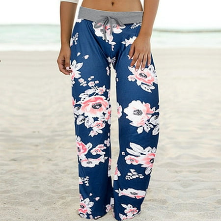 〖Roliyen〗Palazzo Pants For Women Casual Floral Printed Comfy Pajama Pants Lounge Palazzo Yoga Pants
〖Roliyen〗Palazzo Pants For Women Casual Floral Printed Comfy Pajama Pants Lounge Palazzo Yoga Pants