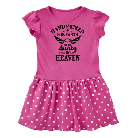 Inktastic Handpicked for Earth By My Aunty in Heaven with Angel Wings Gift Baby Girl Dress
Inktastic Handpicked for Earth By My Aunty in Heaven with Angel Wings Gift Baby Girl Dress