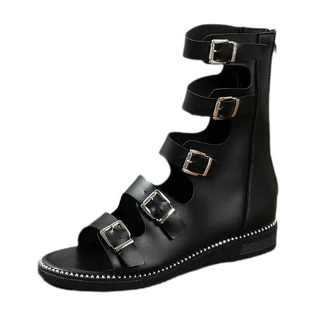 Youmylove Women Casual Fashion Solid Color Simple Open Toe Zip Large Size Flat Bottom Sandals Roman Shoes Summer Comfy Daily Simple Walking Footwears
Youmylove Women Casual Fashion Solid Color Simple Open Toe Zip Large Size Flat Bottom Sandals Roman Shoes Summer Comfy Daily Simple Walking Footwears