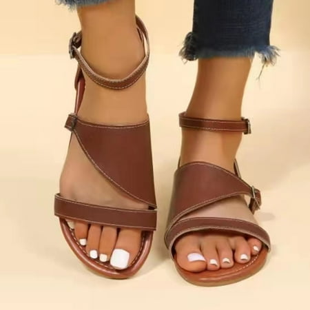 jjayotai Clearance Sandals for Women Summer Women s Shoes Flip-flops Casual Comfortable Women s Sandals Roman Beach Sandals Rollbacks Brown
jjayotai Clearance Sandals for Women Summer Women s Shoes Flip-flops Casual Comfortable Women s Sandals Roman Beach Sandals Rollbacks Brown
