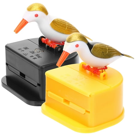 2Pcs Toothpick Dispenser Bird Toothpick Box Push Type Toothpick Storage Box for Restaurant
2Pcs Toothpick Dispenser Bird Toothpick Box Push Type Toothpick Storage Box for Restaurant