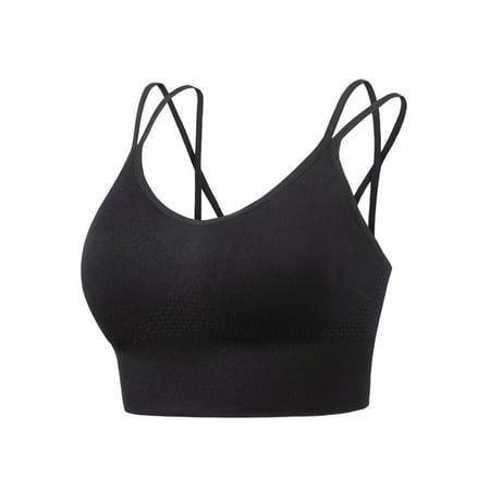 Cross Back Sport Bras Padded Strappy Criss Cross Cropped Bras for Yoga Workout Fitness Low Impact
Cross Back Sport Bras Padded Strappy Criss Cross Cropped Bras for Yoga Workout Fitness Low Impact