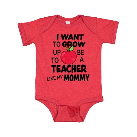 Inktastic I Want to Grow Up to Be a Teacher Like My Mommy Gift Baby Boy or Baby Girl Bodysuit
Inktastic I Want to Grow Up to Be a Teacher Like My Mommy Gift Baby Boy or Baby Girl Bodysuit