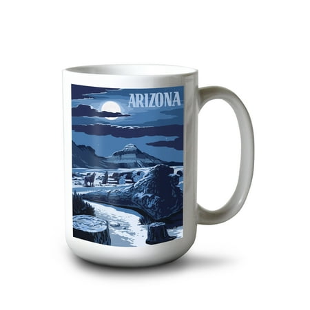 15 fl oz Ceramic Mug Arizona Wolves and Full Moon at Night Dishwasher & Microwave Safe
15 fl oz Ceramic Mug Arizona Wolves and Full Moon at Night Dishwasher & Microwave Safe