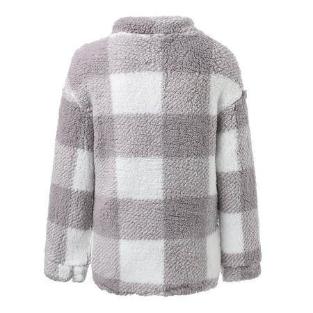 ketyyh-chn99 Grey Scrub Jackets For Women Womens Jacket Fuzzy Long Sleeve Short Coats Button Sherpa Outerwear with Pockets
ketyyh-chn99 Grey Scrub Jackets For Women Womens Jacket Fuzzy Long Sleeve Short Coats Button Sherpa Outerwear with Pockets
