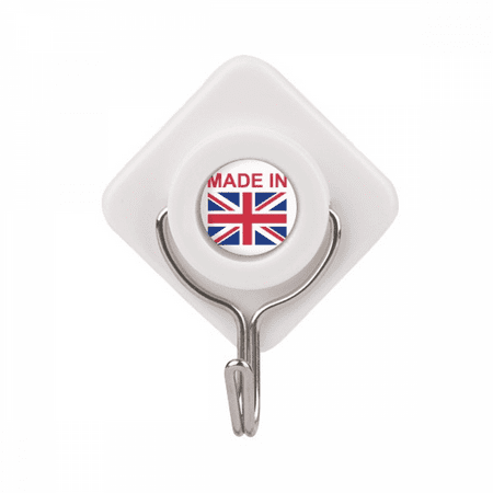 United Kingdom Country Love Adhesive Wall Hooks Hanging Self Sticky