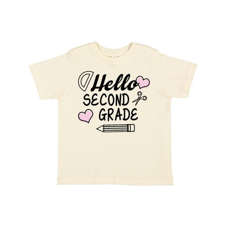 Inktastic Hello 2nd Grade with Hearts and School Supplies Gift Toddler Boy or Toddler Girl T-Shirt
Inktastic Hello 2nd Grade with Hearts and School Supplies Gift Toddler Boy or Toddler Girl T-Shirt