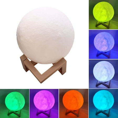 Colorful Environmental friendly Non-toxic Vivid Creative Moon Lamp Moon Ornament Night light DIY Supplies MULTICOLOR 10CM
Colorful Environmental friendly Non-toxic Vivid Creative Moon Lamp Moon Ornament Night light DIY Supplies MULTICOLOR 10CM