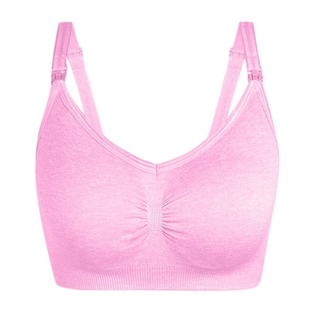 NECHOLOGY Maternity Lace Women s Maternity Pregnant Wirefree Bra Breastfeeding Underwear Second Trimester Maternity Clothes Underwear Pink XX-Large
NECHOLOGY Maternity Lace Women s Maternity Pregnant Wirefree Bra Breastfeeding Underwear Second Trimester Maternity Clothes Underwear Pink XX-Large