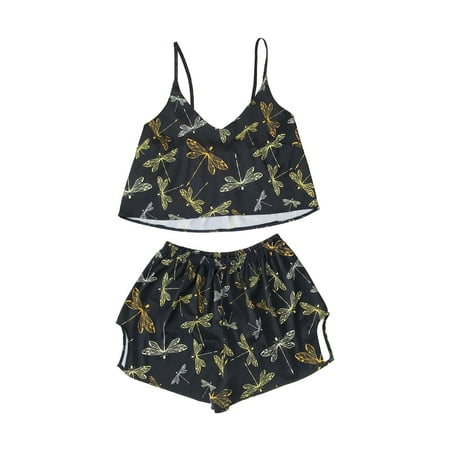 Women s Pajamas Indoor Fashion Leisure Summer Spring Trendy Lady Nightgown Suspender Vest Shorts 2 Piece Ice Silk Cartoon Pattern Printed Home
Women s Pajamas Indoor Fashion Leisure Summer Spring Trendy Lady Nightgown Suspender Vest Shorts 2 Piece Ice Silk Cartoon Pattern Printed Home