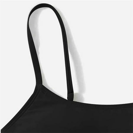 Gubotare Girl s Two Piece Swimsuit Sport High Waist Bikini Set Bathing Suit Kids Bathing Suits Thin Straps 3 Piece Suit Black 10 Years
Gubotare Girl s Two Piece Swimsuit Sport High Waist Bikini Set Bathing Suit Kids Bathing Suits Thin Straps 3 Piece Suit Black 10 Years