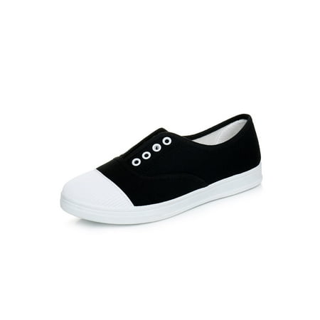 Sanviglor Women s Flats Slip On Canvas Sneakers Lace Up Casual Shoes Work Fashion Classic Breathable Comfort Black Style A 6
Sanviglor Women s Flats Slip On Canvas Sneakers Lace Up Casual Shoes Work Fashion Classic Breathable Comfort Black Style A 6