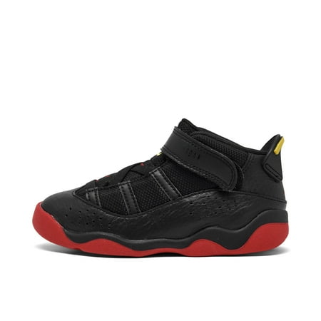 Toddler s Jordan 6 Rings Black/University Red-White (323420 063) - 6