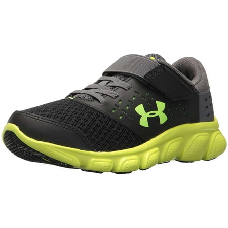 Kids Under Armour Boys Pre School Rave Adjustable Closure Low Top Runn...