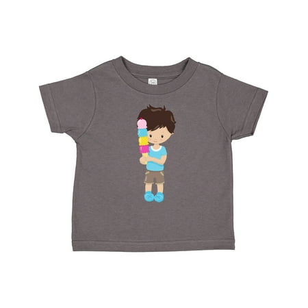Inktastic Boy with Ice Cream Brown Hair Ice Cream Cone Gift Toddler Boy Girl T-Shirt
Inktastic Boy with Ice Cream Brown Hair Ice Cream Cone Gift Toddler Boy Girl T-Shirt