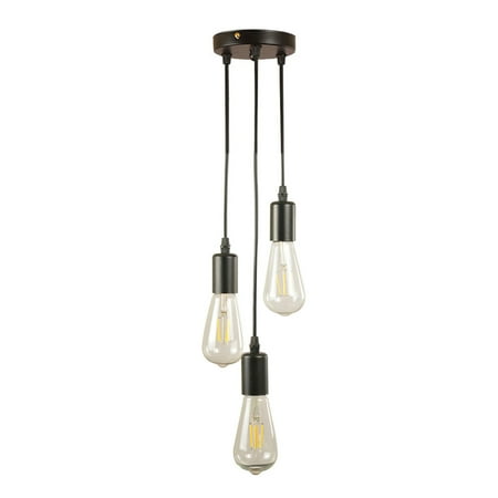 Retro Style Hanging Lamp with 1m/39.3inch Wire 220V E27 Iron Chandelier Height Adjustable Hanging Light for Living Room Restaurant Studio
Retro Style Hanging Lamp with 1m/39.3inch Wire 220V E27 Iron Chandelier Height Adjustable Hanging Light for Living Room Restaurant Studio