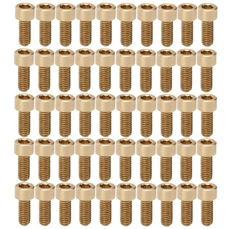 2024 Big sale 50Pcs Cap Hex Socket Screw Copper Fastener Hardware Tools Industrial Supplies M6M6x14mm
2024 Big sale 50Pcs Cap Hex Socket Screw Copper Fastener Hardware Tools Industrial Supplies M6M6x14mm