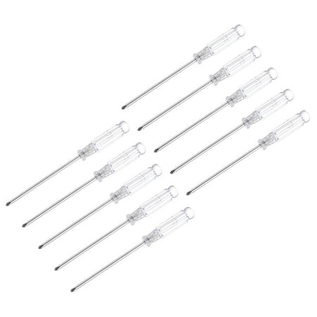 Mini Phillips Screwdriver 3.0mm Cross Head 115mm Length for Small Appliances Repair 10 Pack
Mini Phillips Screwdriver 3.0mm Cross Head 115mm Length for Small Appliances Repair 10 Pack