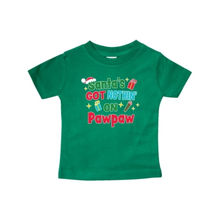 Inktastic Santa s Got Nothin on Pawpaw with Christmas Presents Gift Baby Boy or Baby Girl T-Shirt
Inktastic Santa s Got Nothin on Pawpaw with Christmas Presents Gift Baby Boy or Baby Girl T-Shirt