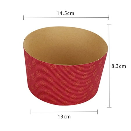 dosili 25Pcs Round Baking Paper Mould Panettone Molds Cake Mold Resistant Non Stick Oven Christmas Cupcake
dosili 25Pcs Round Baking Paper Mould Panettone Molds Cake Mold Resistant Non Stick Oven Christmas Cupcake