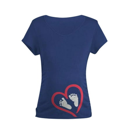 Simplmasygenix Womens Maternity Clearance Short Sleeve Summer Tops Christmas T-shirt Elk Snowman Cartoon Print Maternity Clothing Top Pregnancy T-shirt
Simplmasygenix Womens Maternity Clearance Short Sleeve Summer Tops Christmas T-shirt Elk Snowman Cartoon Print Maternity Clothing Top Pregnancy T-shirt