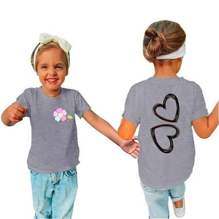 Clearance Sale Dihao Summer Tops for Trendy Kid Graphic Love Shirt Unisex T-Shirt Printed Round-Neck Comfortable Loose T-Shirt Short Sleeve Blouse Casual Tops
Clearance Sale Dihao Summer Tops for Trendy Kid Graphic Love Shirt Unisex T-Shirt Printed Round-Neck Comfortable Loose T-Shirt Short Sleeve Blouse Casual Tops