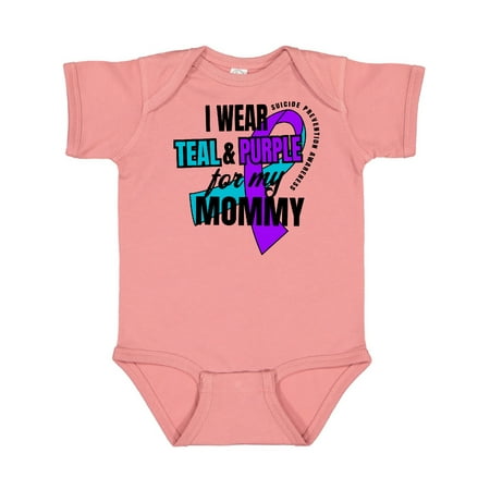 Inktastic Suicide Prevention I Wear Teal and Purple for My Mommy Gift Baby Boy or Baby Girl Bodysuit
Inktastic Suicide Prevention I Wear Teal and Purple for My Mommy Gift Baby Boy or Baby Girl Bodysuit
