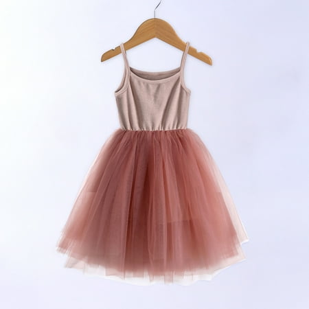 Leutsin Toddler Kids Baby Girls Fashion Cute Solid Color Suspenders Mesh Princess Dress
Leutsin Toddler Kids Baby Girls Fashion Cute Solid Color Suspenders Mesh Princess Dress