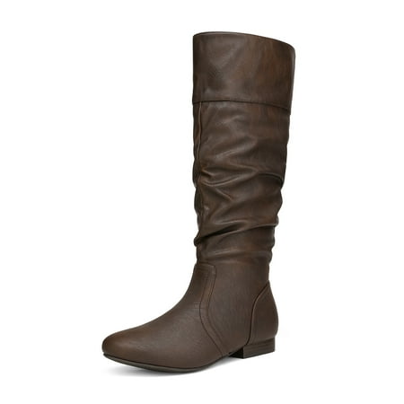 Dream Pairs Women s Suede/Pu Flat Zip Fall Fashion Slouchy Knee High Boots Blvd Brown Size 8
Dream Pairs Women s Suede/Pu Flat Zip Fall Fashion Slouchy Knee High Boots Blvd Brown Size 8