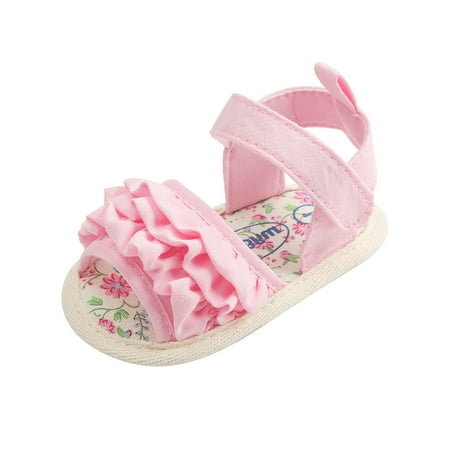 Caitzr Summer Newborn Baby Girls Sandles Infant Casual Solid Ruffles Flower Flat Shoes
Caitzr Summer Newborn Baby Girls Sandles Infant Casual Solid Ruffles Flower Flat Shoes