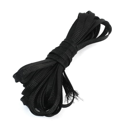 Replacement 8mm Width Braided Expandable Sleeving Cable 10m Long for Car Audio Replacement 8mm Width Braided Expandable Sleeving Cable 10m Long for Car Audio