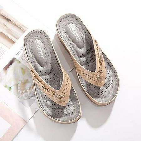 Cuhas Wide Sandals for Women SlippersWomen s Metal Buckle Beach Women s Summer Slope Heel Casual Women s Sandals
Cuhas Wide Sandals for Women SlippersWomen s Metal Buckle Beach Women s Summer Slope Heel Casual Women s Sandals
