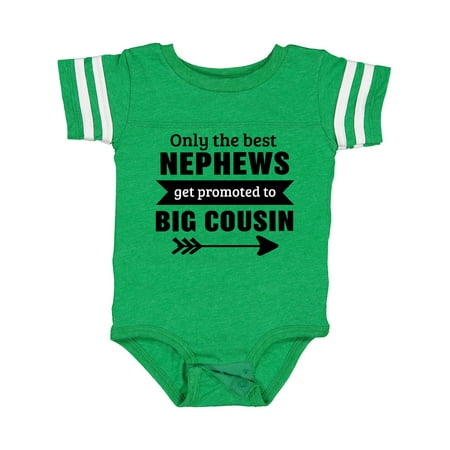 Inktastic Only the Best Nephews Get Promoted to Big Cousin Gift Baby Boy or Baby Girl Bodysuit
Inktastic Only the Best Nephews Get Promoted to Big Cousin Gift Baby Boy or Baby Girl Bodysuit