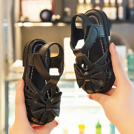 Gubotare Sandals Girl Fashion Girls Sandals Closed-Toe Sandals with Interchangeable Dress Summer Shoes Toddler (Black 12.5)
Gubotare Sandals Girl Fashion Girls Sandals Closed-Toe Sandals with Interchangeable Dress Summer Shoes Toddler (Black 12.5)