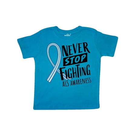 Inktastic Never Stop Fighting ALS Awareness Gift Toddler Boy or Toddler Girl T-Shirt
Inktastic Never Stop Fighting ALS Awareness Gift Toddler Boy or Toddler Girl T-Shirt