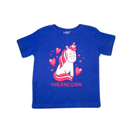 Inktastic Valentine Unicorn Gift Toddler Toddler Girl T-Shirt