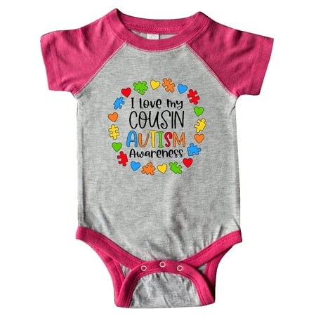 Inktastic I Love my Cousin Autism Awareness Gift Baby Boy or Baby Girl Bodysuit
Inktastic I Love my Cousin Autism Awareness Gift Baby Boy or Baby Girl Bodysuit