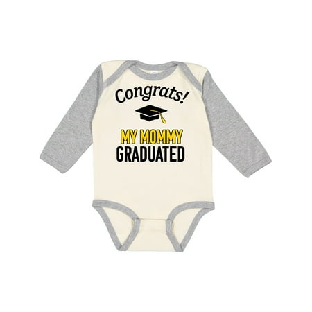 Inktastic Congrats! My Mommy Graduated with cap Gift Baby Boy or Baby Girl Long Sleeve Bodysuit
Inktastic Congrats! My Mommy Graduated with cap Gift Baby Boy or Baby Girl Long Sleeve Bodysuit