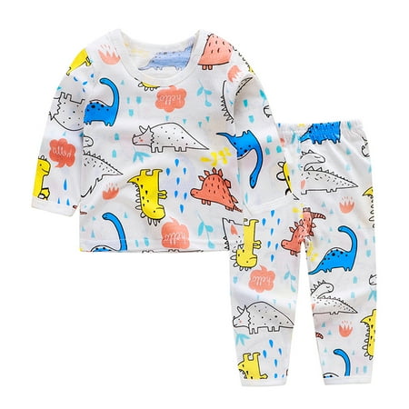 Gotyou Kids 2 Piece Pajamas Toddler Unisex Cartoon Print Nightwear Long Sleeve Tops and Pants 2Pcs Outfits
Gotyou Kids 2 Piece Pajamas Toddler Unisex Cartoon Print Nightwear Long Sleeve Tops and Pants 2Pcs Outfits