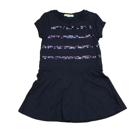 Pre-owned Rockets Of Awesome Girls Blue | Sequins Dress size: 4T