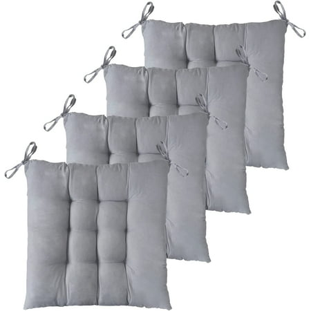 DanceeMangoo Chair Pad Seat Cushion 4 Pack Chairs Cushion for Indoor Dining Chair Office Chair Desk Chair (Grey) 17x17inch
DanceeMangoo Chair Pad Seat Cushion 4 Pack Chairs Cushion for Indoor Dining Chair Office Chair Desk Chair (Grey) 17x17inch