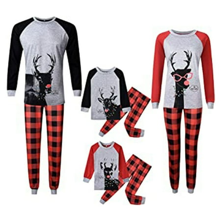 Christmas Xmas Family Matching Set Pajamas Sleepwear Nightwear Kids Adult Deer Plaid Pyjamas
Christmas Xmas Family Matching Set Pajamas Sleepwear Nightwear Kids Adult Deer Plaid Pyjamas